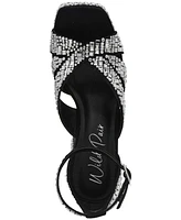 Wild Pair Lydiaa Embellished Platform Dress Sandals, Exclusively at Macy's