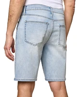 Lazer Men's Drew Slim-Fit Stretch 9-1/2" Denim Shorts