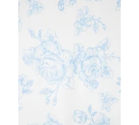 Little Me Baby Girls Roses Cotton Burp Cloth & Bibs, 3 Piece Set