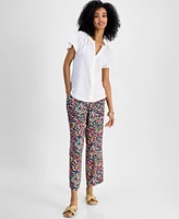 Tommy Hilfiger Women's Bubble-Trim Top