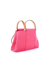 Pre-Owned Hermes 39 Cabag Elan Toile and Leather