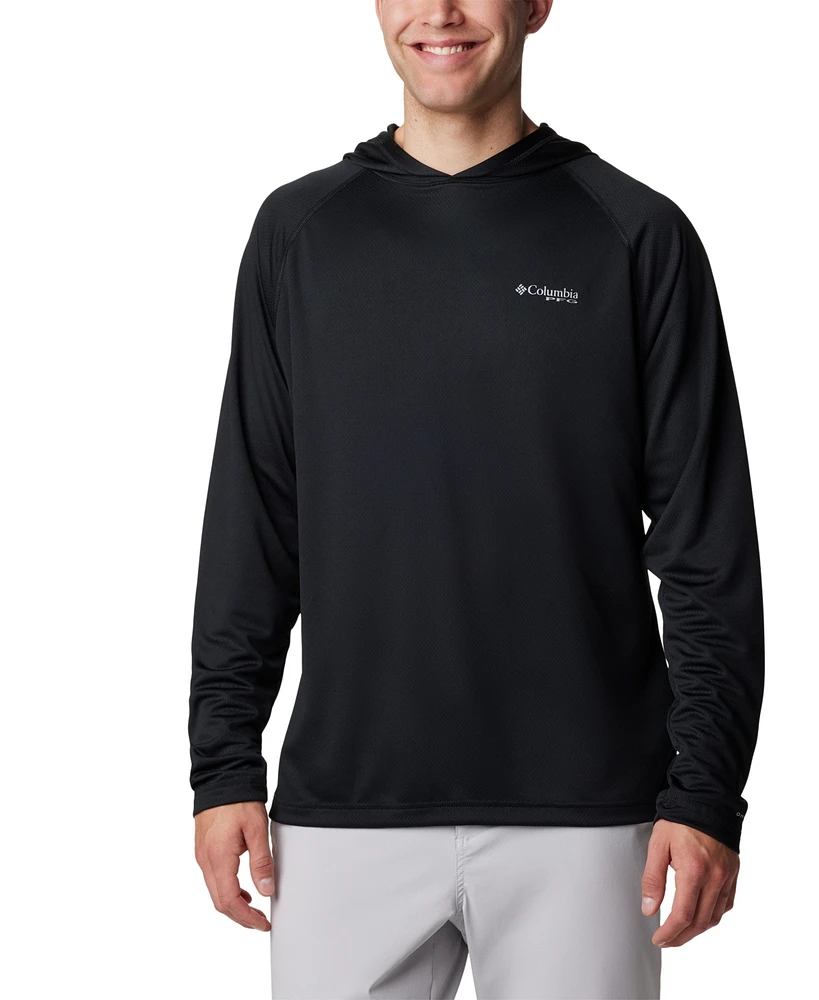 Columbia Men's Pfg Solar Stream Moisture-Wicking Upf 50 Hoodie