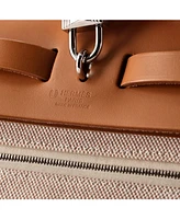 Pre-Owned Hermes 31 Herbag Zip Relief Brides de Gala Toile and Leather