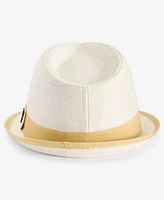 Dorfman Pacific Men's Contrast Trim Fedora