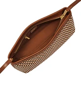 Fossil Penrose Top Zipper Clutch Handbag