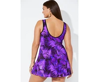 Swimsuits for All Plus Chlorine Resistant Tank Swimdress