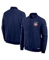 Fanatics Men's Athletic Navy Usa 2025 4 Nations Face-Off Authentic Pro Full-Zip Bomber Jacket