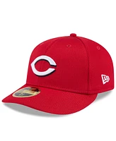 New Era Men's Red Cincinnati Reds 2025 Spring Training Low Profile 59FIFTY Fitted Hat