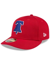 New Era Men's Red Philadelphia Phillies 2025 Spring Training Low Profile 59FIFTY Fitted Hat