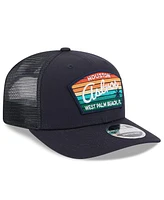 New Era Men's Navy Houston Astros 2025 Spring Training 9SEVENTY Stretch-snap Trucker Hat