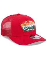 New Era Men's Red St. Louis Cardinals 2025 Spring Training 9SEVENTY Stretch-snap Trucker Hat