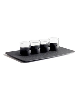 Villeroy & Boch Manufacture Rock Tasting Shot Glasses, Set of 5
