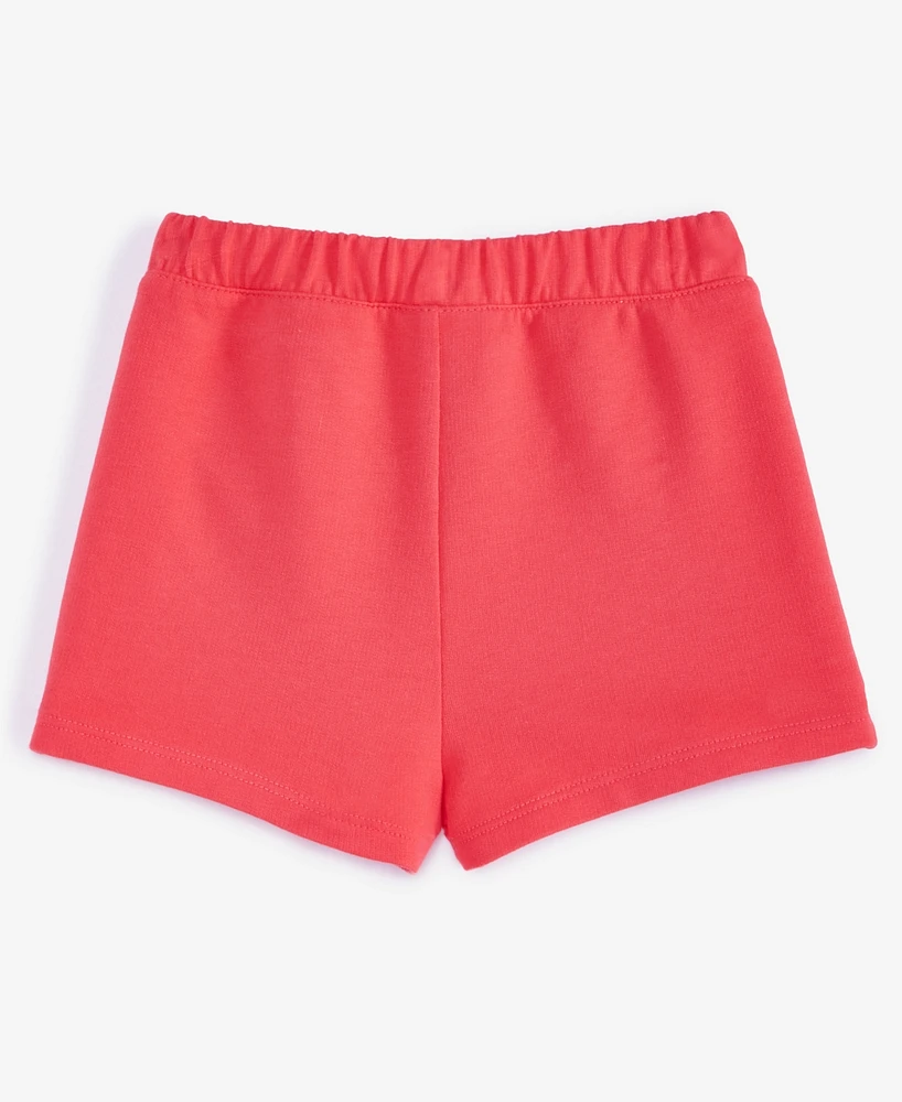 First Impressions Baby Girls Ruffled French Terry Shorts, Exclusively at Macy's