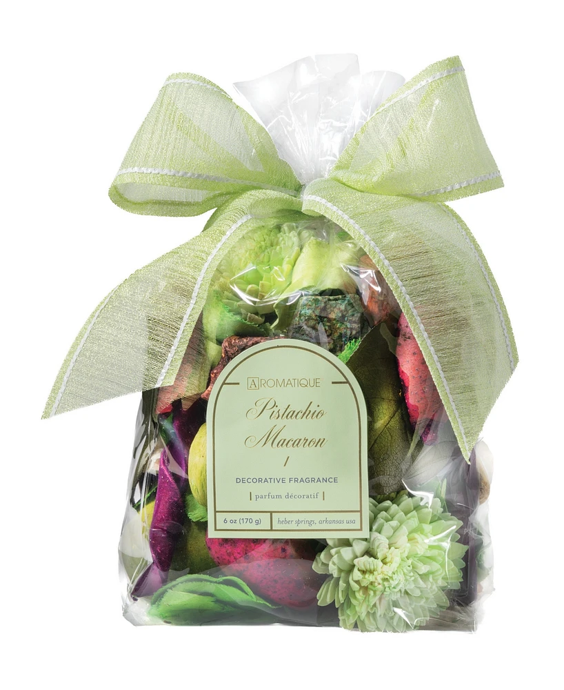 Aromatique Pistachio Macaron Standard Decorative Fragrance Bag