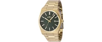 Invicta Men's Speedway Quartz 3 Hand Green Dial Watch