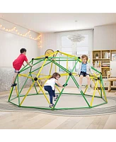 Dome Climber with Swing and 800 Lbs Load Capacity