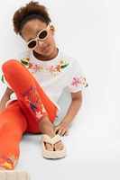 Desigual Girls Girls's Floral leggings