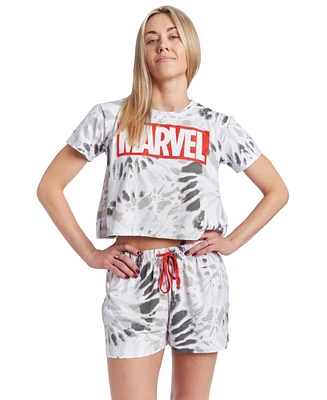 Avengers Girls Marvel Guardians of the Galaxy Pullover Pajama Shirt and Shorts Sleep Set