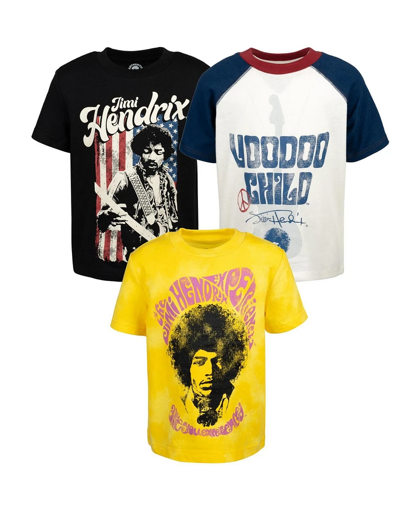 Jimi Hendrix 3 Pack T-Shirts