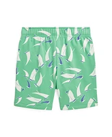 Polo Ralph Lauren Big Boys Sailboat-Print French Terry Short