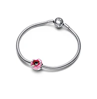 Pandora Cubic Zirconia Sparkling Sprinkled Donut Charm