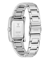Guess Women's Analog Silver-Tone Stainless Steel Watch, 27mm