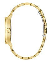 Guess Men's Analog Gold-Tone Steel Watch, 42mm