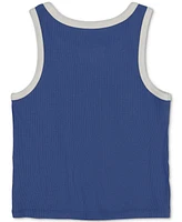 Roxy Big Girls Wavy Day Graphic Ribbed Tank Top