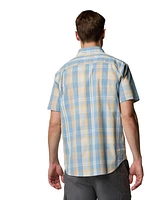 Columbia Men's Rapid Rivers Short Sleeve Plaid Shirt