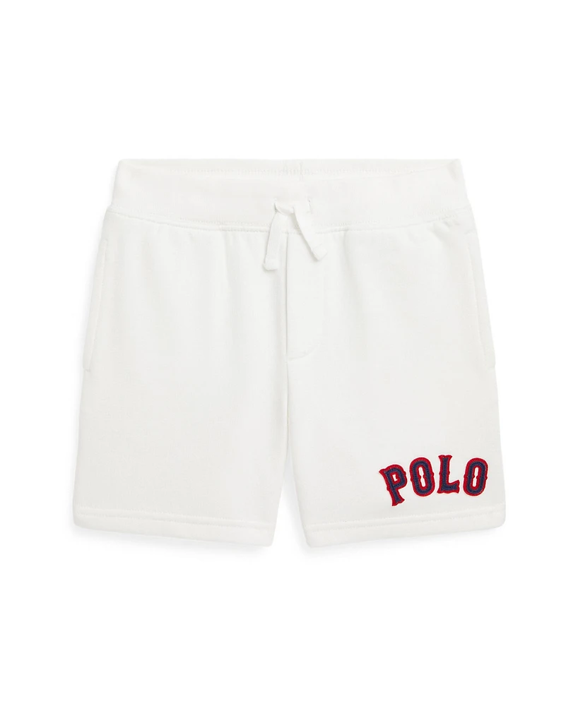 Polo Ralph Lauren Toddler and Little Boys Baseball-Logo Fleece Shorts