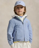 Polo Ralph Lauren Toddler and Little Boys Reversible Oxford Jacket