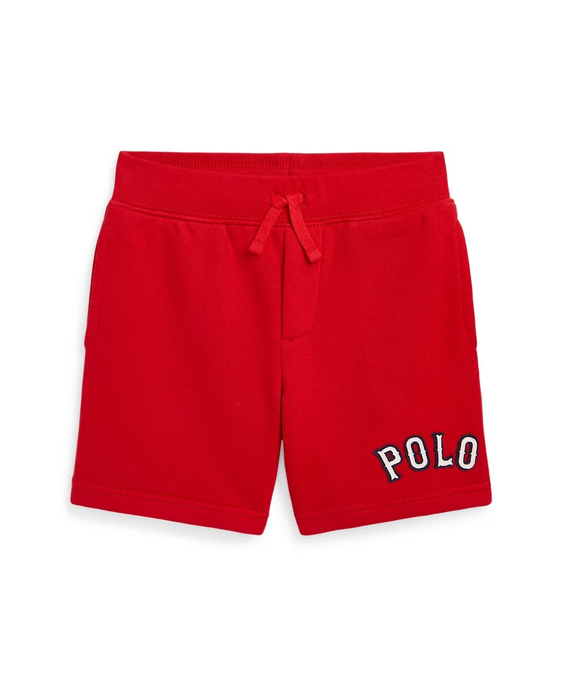 Polo Ralph Lauren Toddler and Little Boys Baseball-Logo Fleece Shorts