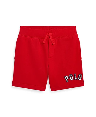 Polo Ralph Lauren Toddler and Little Boys Baseball-Logo Fleece Shorts