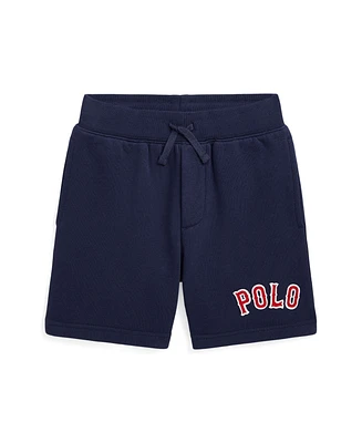 Polo Ralph Lauren Toddler and Little Boys Baseball-Logo Fleece Shorts