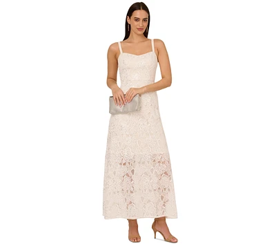 Adrianna Papell Women's Sequined Lace Gown