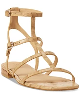 Lauren Ralph Women's Everley Gladiator Flat Sandals