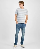 Sun + Stone Men's Regular-Fit Multistripe Pocket T-Shirt, Exclusively at Macy's