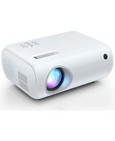 Elephas Mini Projector, 2024 Upgraded Portable Projector with 9000 Lux and Full Hd 1080P, Movie Projector Compatible with iOS/Android Phone/Tablet/Lap