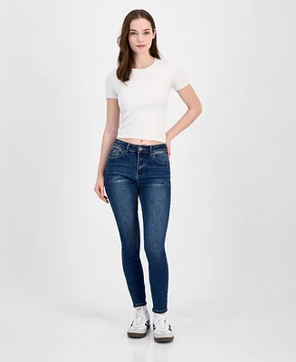 Gogo Jeans Juniors' Stretch Curvy Skinny