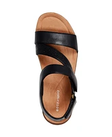 Easy Spirit Women's Whelan Strappy Lightweight Casual Flat Sandals