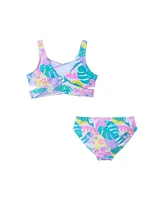 Toddler/Child Girls Tropical Print Bikini