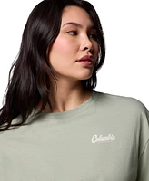 Columbia Women's Short Sleeve Graphic Oversized Top