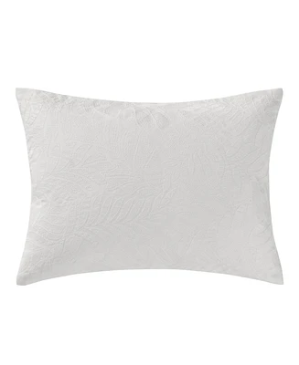 Tommy Bahama Island Estate Embroidered Leaf Decorative Pillow, 15" x 20"