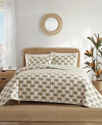 Tommy Bahama Santiago Cotton Reversible 3-Pc. Quilt Set