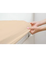 Superity Linen 100% Cotton Breathable Fitted Sheet