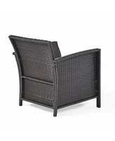 Versatile 4-Piece Patio Chat Set for Outdoor Gatherings