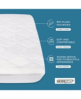 Micropuff Soft and Comfortable Mattress Pad - 100 Gsm - Odorless Filing