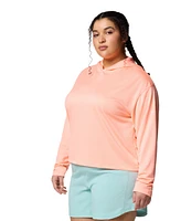 Columbia Plus Pfg Solar Stream Long Sleeve Hoodie Top