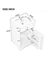 20" Bathroom Vanity with Sink, Soft-Close Cabinet and Storage