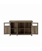 Farmhouse Sideboard Cabinet with Storage, Kitchen Storage or Coffee Bar